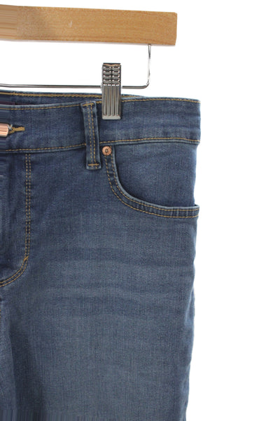 Gloria Vanderbilt Edition Women Blue Straight Jeans Cotton Size 6