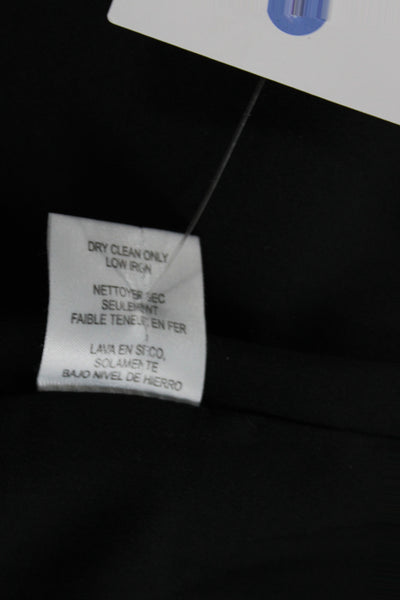 Worth New York Womens Black Sleeveless Vest Rayon Blend Business Fall Size 2