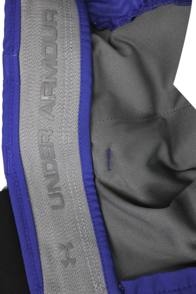 Under Armour Men Chino Pants Blue Athleisure 88% Nylon Size 34