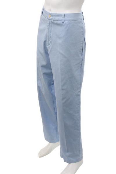 Vineyard Vines Mens Blue Chino Pants 100% Cotton Button Size 35