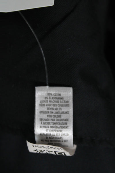 Bonobos Mens Chino Pants Black Zip Cotton Inseam 30 Size 36