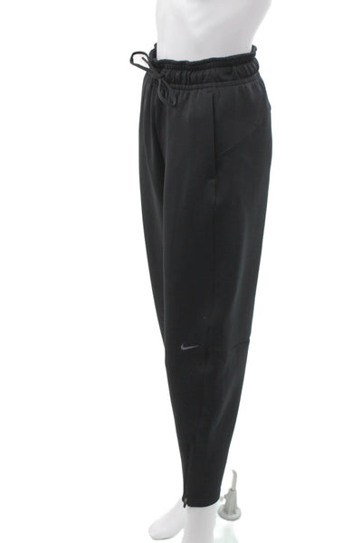 Nike Unisex Adults Jogger Pants Black Drawstring Size XS
