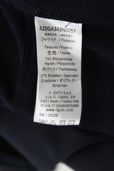 Il Gufo Boys Full Zip Long Sleeve Hoodie Top Navy Size 8Y