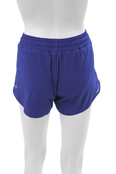 Lululemon Womens Athletic Pink Shorts Zip Synthetic Size XS