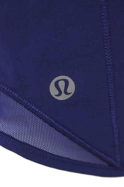 Lululemon Womens Athletic Pink Shorts Zip Synthetic Size XS