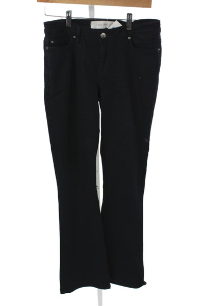 IRO Jeans Womens Black Bootcut Jeans Mid Rise Viscose Size 29