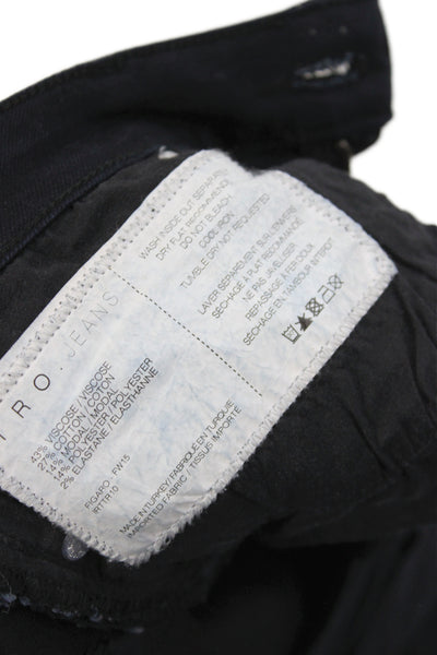 IRO Jeans Womens Black Bootcut Jeans Mid Rise Viscose Size 29