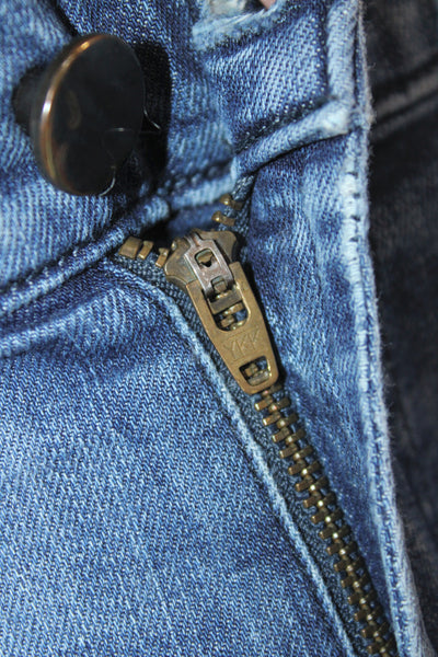 J Brand Mens Straight Jeans Blue Cotton Button Fly Size 33