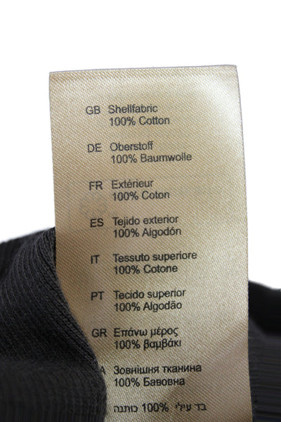 Scotch & Soda Mens Basic Brown Cotton Long Sleeve Crew Neck T-Shirt Size XL