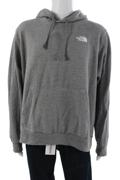 The North Face Mens Pullover Gray Outdoor Graphic Size XL