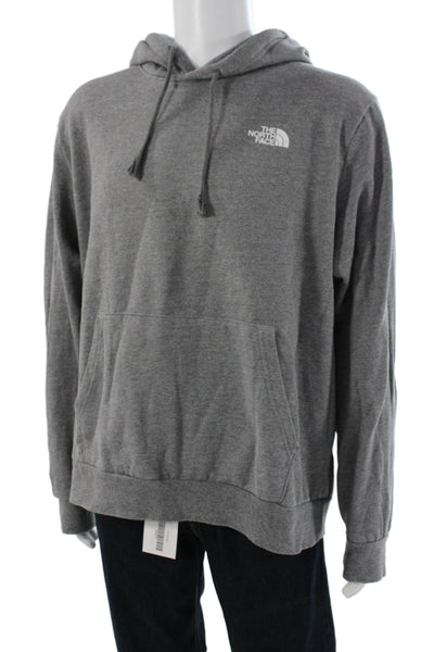 The North Face Mens Pullover Gray Outdoor Graphic Size XL