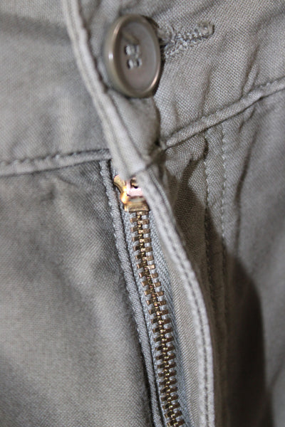 Agolde Women Cargo Pants Green Regenerative Cotton Military Size 25