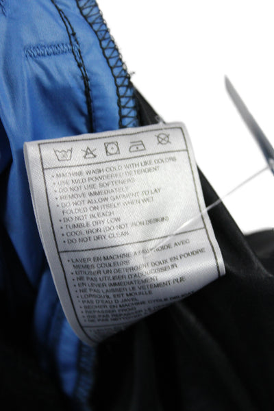 Nike Mens Windbreaker Jacket Blue Polyester Zip Colorblock Athleisure Size M
