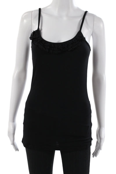 Velvet by Graham & Spencer Womens Black Cotton Camisole Size S