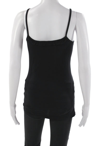 Velvet by Graham & Spencer Womens Black Cotton Camisole Size S