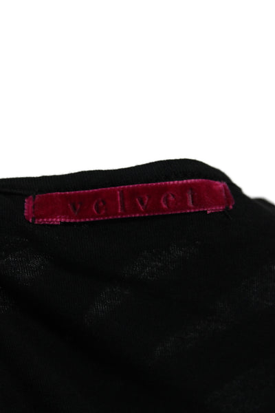 Velvet by Graham & Spencer Womens Black Cotton Camisole Size S