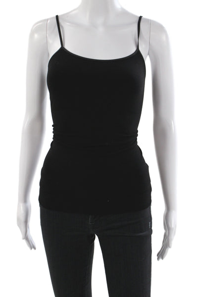 Cosabella Womens Tank Black Bamboo Viscose Round Neck Sleeveless Size M