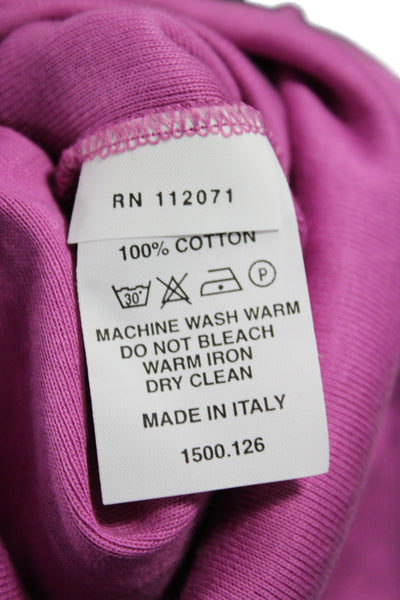 Jigsaw Womens V-Neck Cotton Camisole Pink Sleeveless Size S