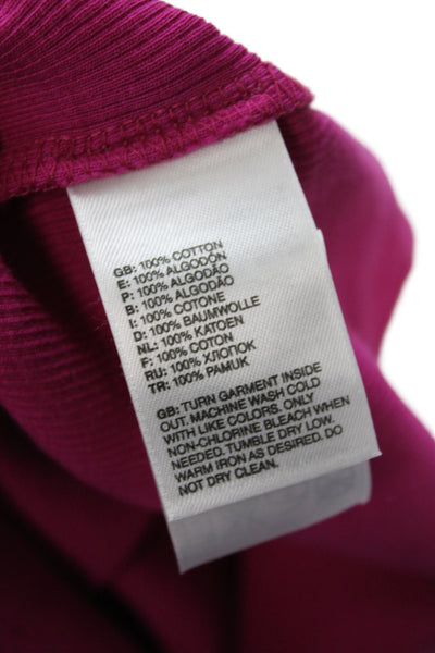 The North Face Women Basic Pink Cotton Scoop Neck Sleeveless Tank Size S