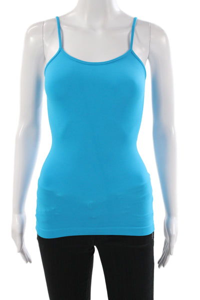 So Nikki Teens Camisole Blue Scoop Neck Sleeveless Nylon Size S