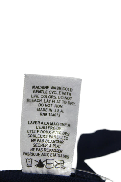 Bordeaux Womens Basic Blue Tank Scoop Neck Sleeveless Size One Size