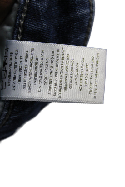 Rag & Bone Mens Straight Jeans Blue Cotton Button Fly Size 34