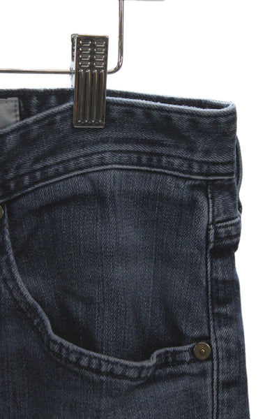 AG Adriano Goldschmied Mens Straight Blue Jeans Size 34