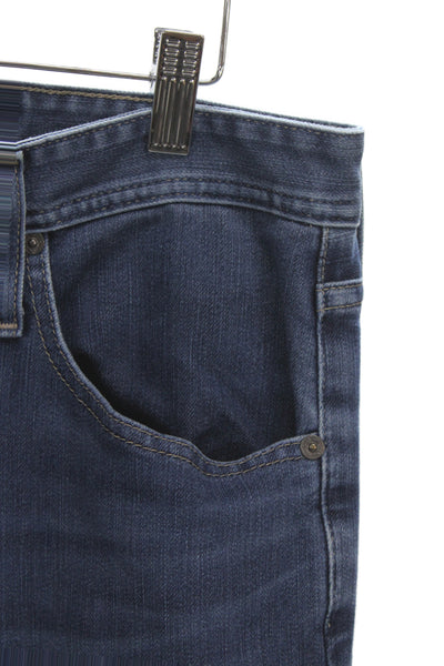 AG Adriano Goldschmied Men Straight Blue Cotton Jeans Size 34