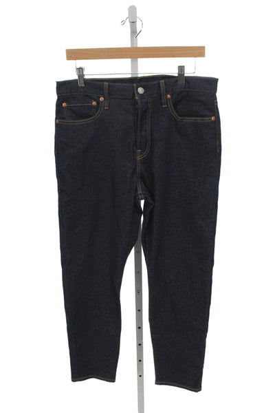 Levi Strauss & Co Mens Straight Blue Jeans Cotton Button Fly Size 31