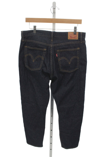 Levi Strauss & Co Mens Straight Blue Jeans Cotton Button Fly Size 31