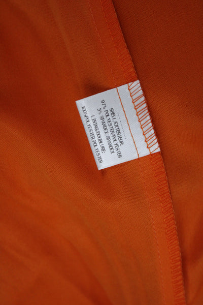 Mark & James by Badgley Mischka Women Bodycon Orange Sweetheart Dress Size 2