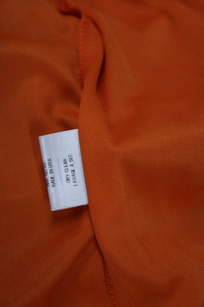 Mark & James by Badgley Mischka Women Bodycon Orange Sweetheart Dress Size 2