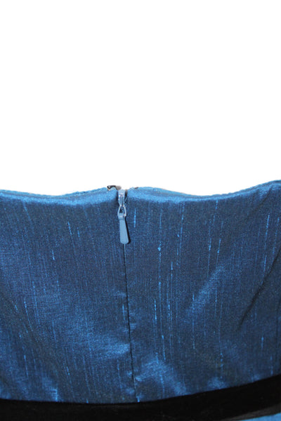 Mark & James by Badgley Mischka Womens Mini Dress Sweetheart Blue Size 6