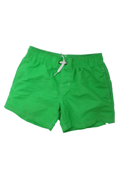 Sundek Childrens Boys Swim Shorts Green Blue Size 10