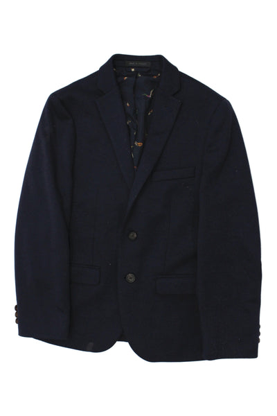 Lauren Ralph Lauren Childrens Boys Button Down Blazer Jacket Navy Blue Size 14