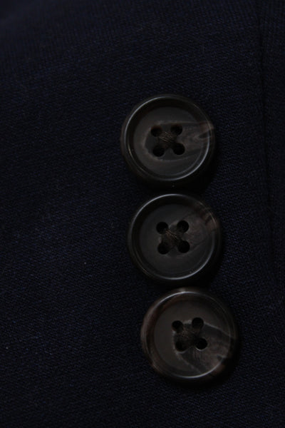 Lauren Ralph Lauren Childrens Boys Button Down Blazer Jacket Navy Blue Size 14