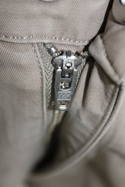 Bonobos Mens Chino Pants Beige 100% Cotton Button Inseam 30 Size 35