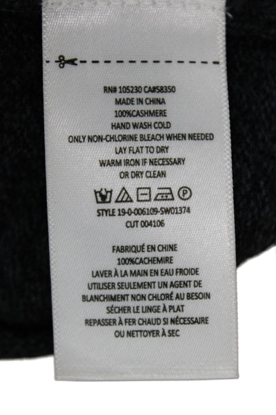 Equipment Femme Women 100% Cashmere Crewneck Sweater Gray Size S