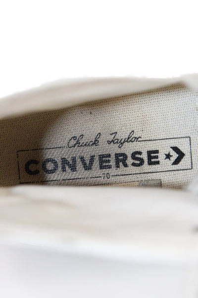 Converse Womens Canvas All Star High Top Sneakers White Size 6