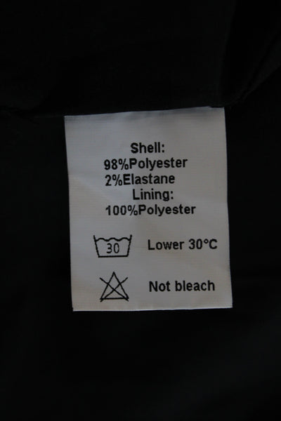 SNDYS. Womens Vest Black Round Neck Polyester Size XS