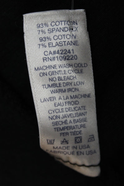 Velvet by Graham & Spencer Womens Basic Black Cotton Tank Size S
