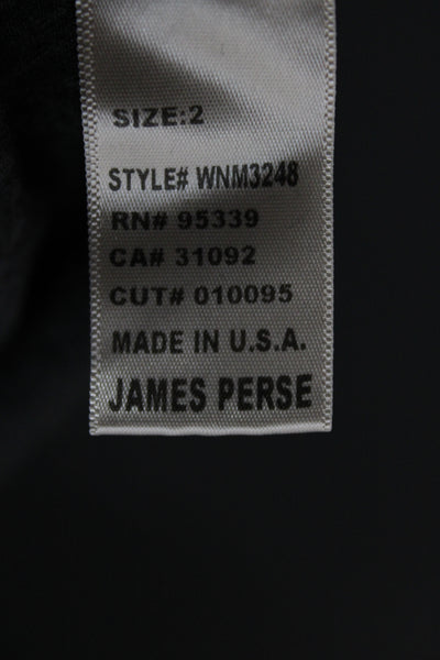 Standard James Perse Women Basic Gray Tank Scoop Neck Sleeveless Size 2