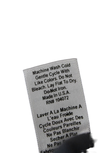 Bordeaux Womens Basic Scoop Neck Sleeveless Tank Gray Nylon Size One Size