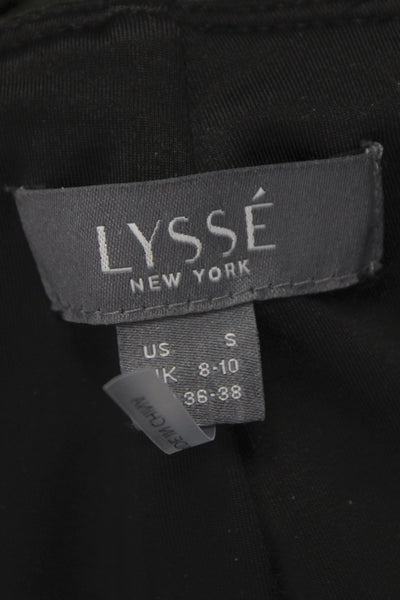 Lysse Womens Ankle Leggings Green Viscose Solid Casual Size S