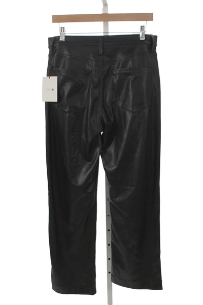 Joes Women Black Button Pants 100% Polyurethane Size 30