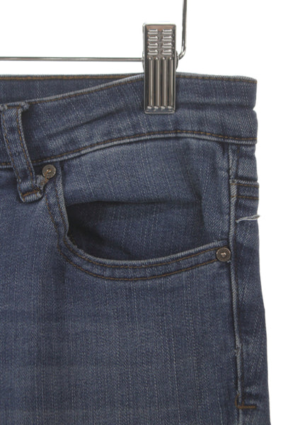 Tractr Women Ankle Jeans Blue Cotton Mid Rise 23 Inseam Size 29