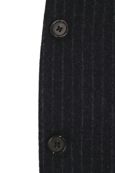 J Crew Men's Gray Striped Wool Button Blazer Size 40