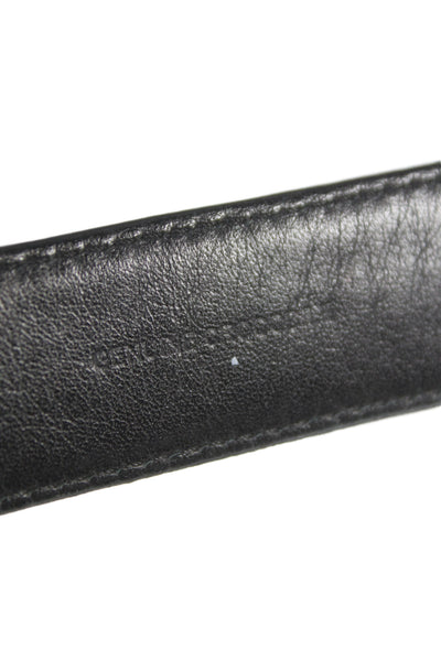 Tom Ford Genuine Crocodile Frame Buckle Belt Black Size 36