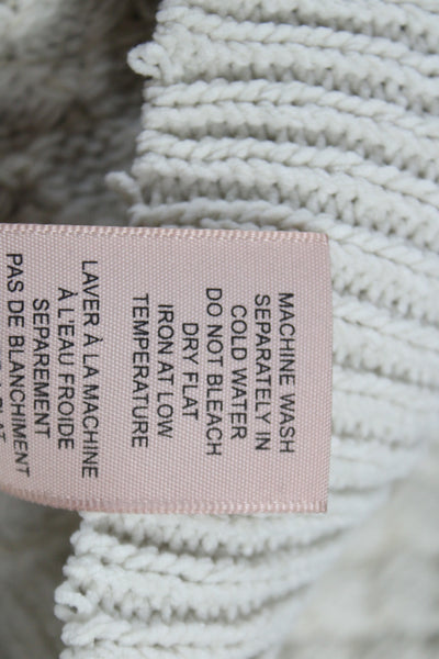 Philosophy By Republic Womens Sweater Ivory Long Sleeve Round Neck Size XL