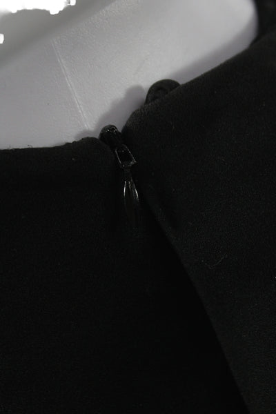 Karina Grimaldi Women Black One Shoulder Jumpsuit Sleeveless Size M
